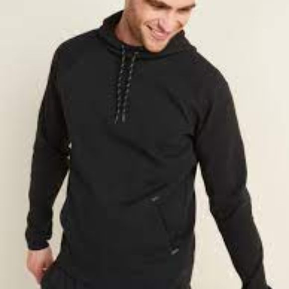 Old Navy Other - Old Navy Dynamic Fleece Black Hoodie, Large